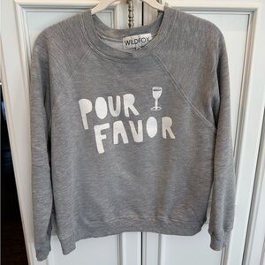 Wildfox Grey Women's Sweater